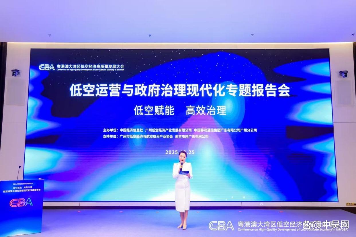 低空运营与政府治理现代化专题报告会在穗召开 共话低空技术与政府治理双向赋能