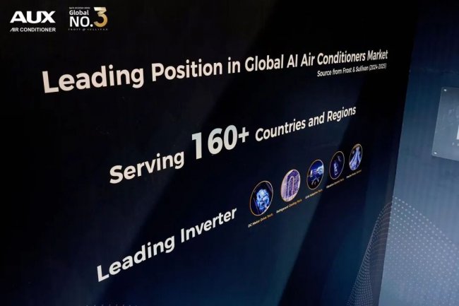 AI智能战略广交会全球首发！奥克斯空调全球化再次进阶领跑(图6)